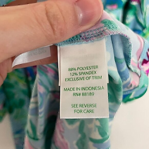 NEW NWT LILLY PULITZER Ellora Print Long Sleeve Dress Long Sleeve Fit Flare Mini - Picture 10 of 16